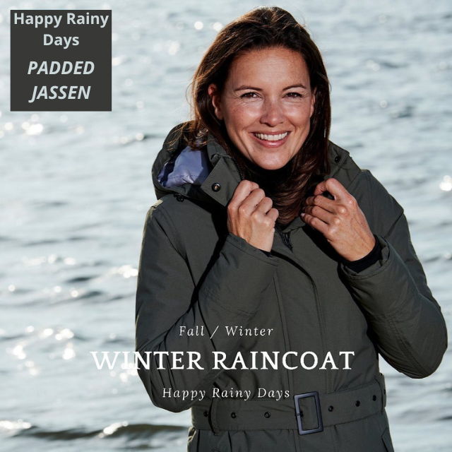 Happy Rainy Days Winterjassen