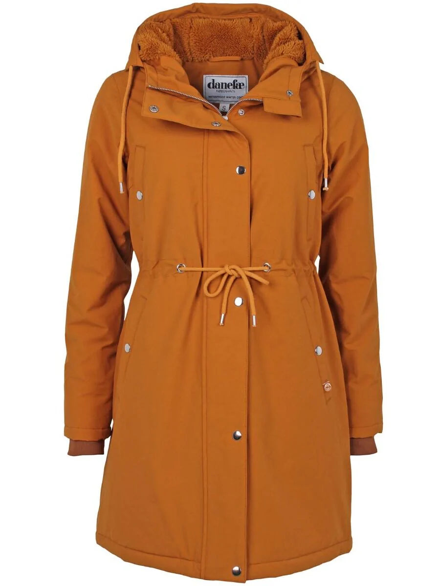 Danefae Winter Regenjas Dames Danenora Mustard