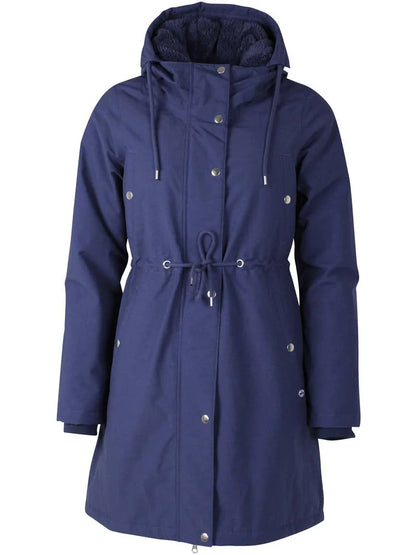 Danefae Winter Regenjas Dames Danenora Grey Marine