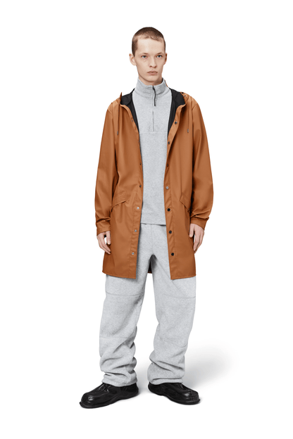 RAINS Long Jacket Rust