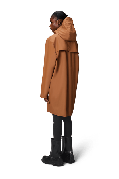 RAINS Long Jacket Rust