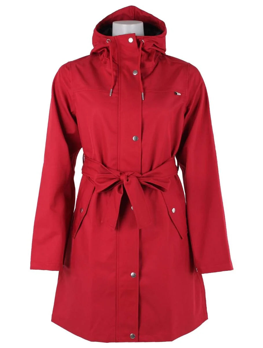 Danefae Regenmantel Damen Danerainlover Rot