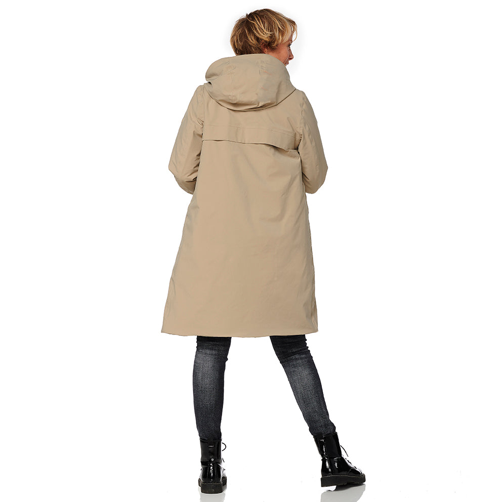 Happy Rainy Days Boston Winterjacke Damen Beige