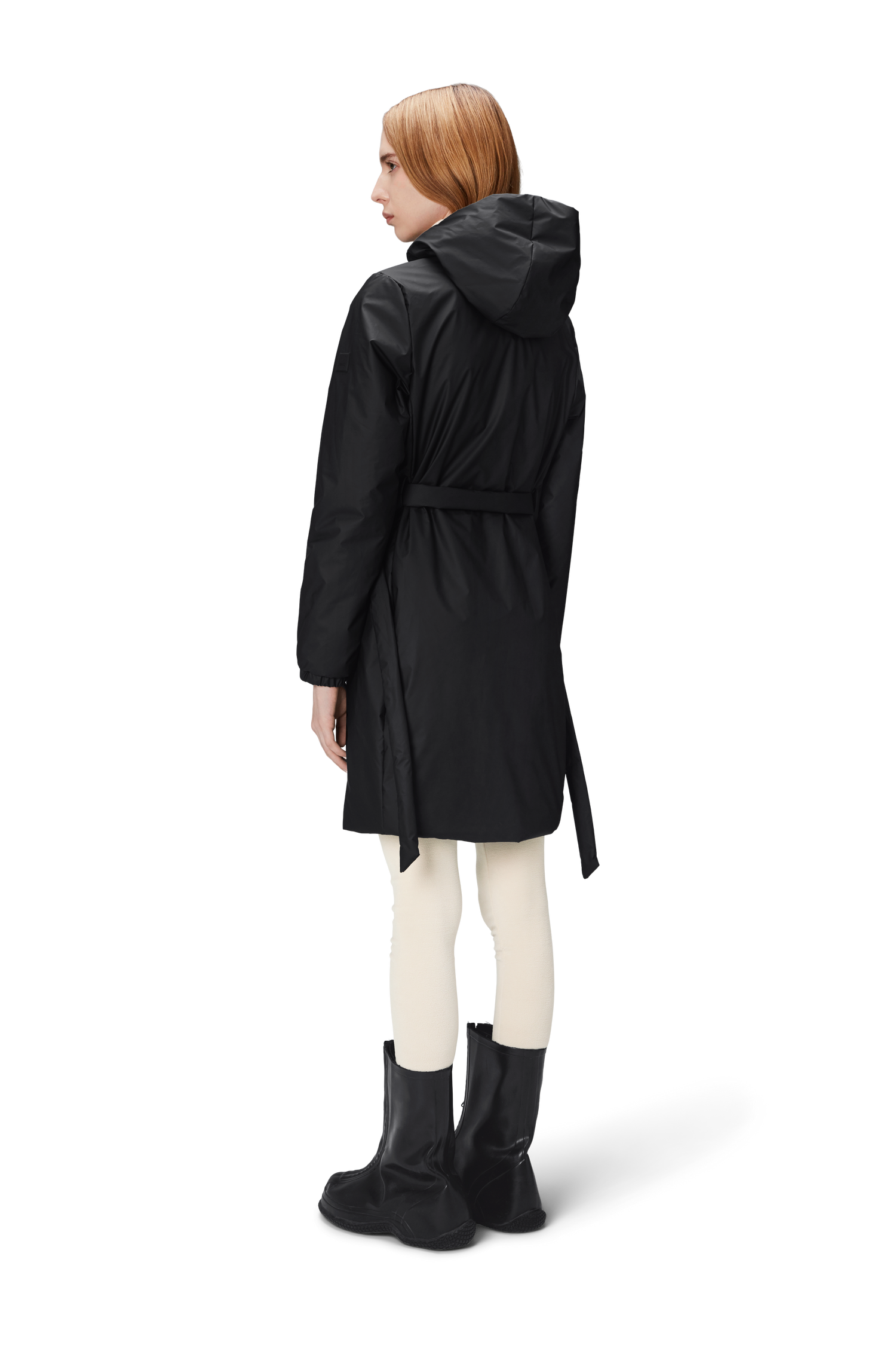 RAINS Curve W Jacke Schwarz