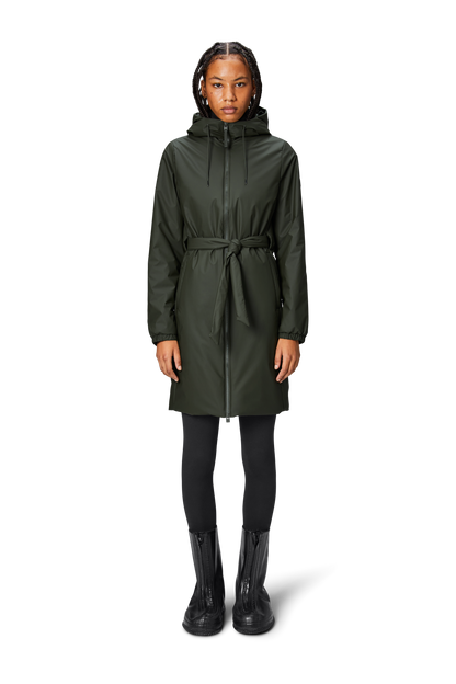 RAINS Curve W Jacke Schwarz