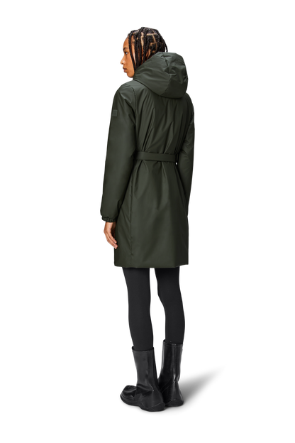 RAINS Curve W Jacke Schwarz