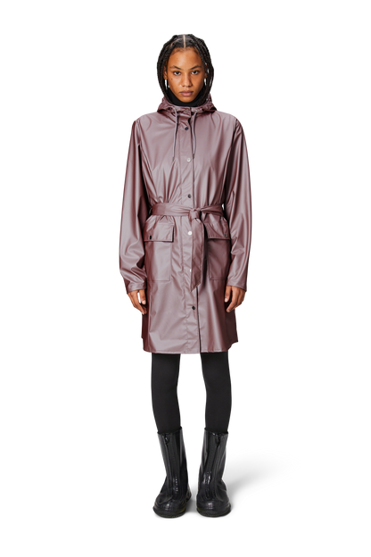 RAINS Curve W Jacke Marineblau