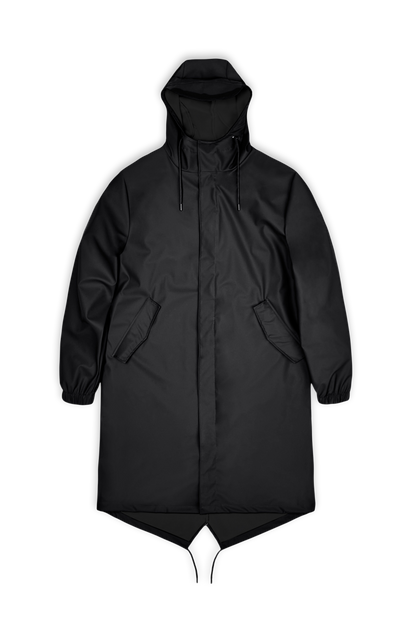 Rains Fishtail Parka Black