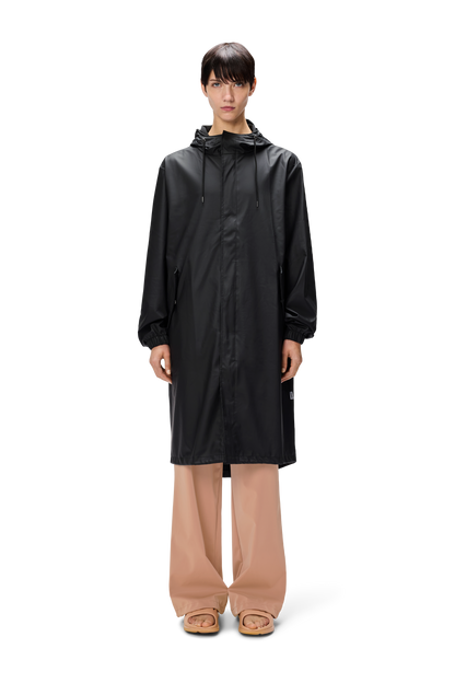 Rains Fishtail Parka Black