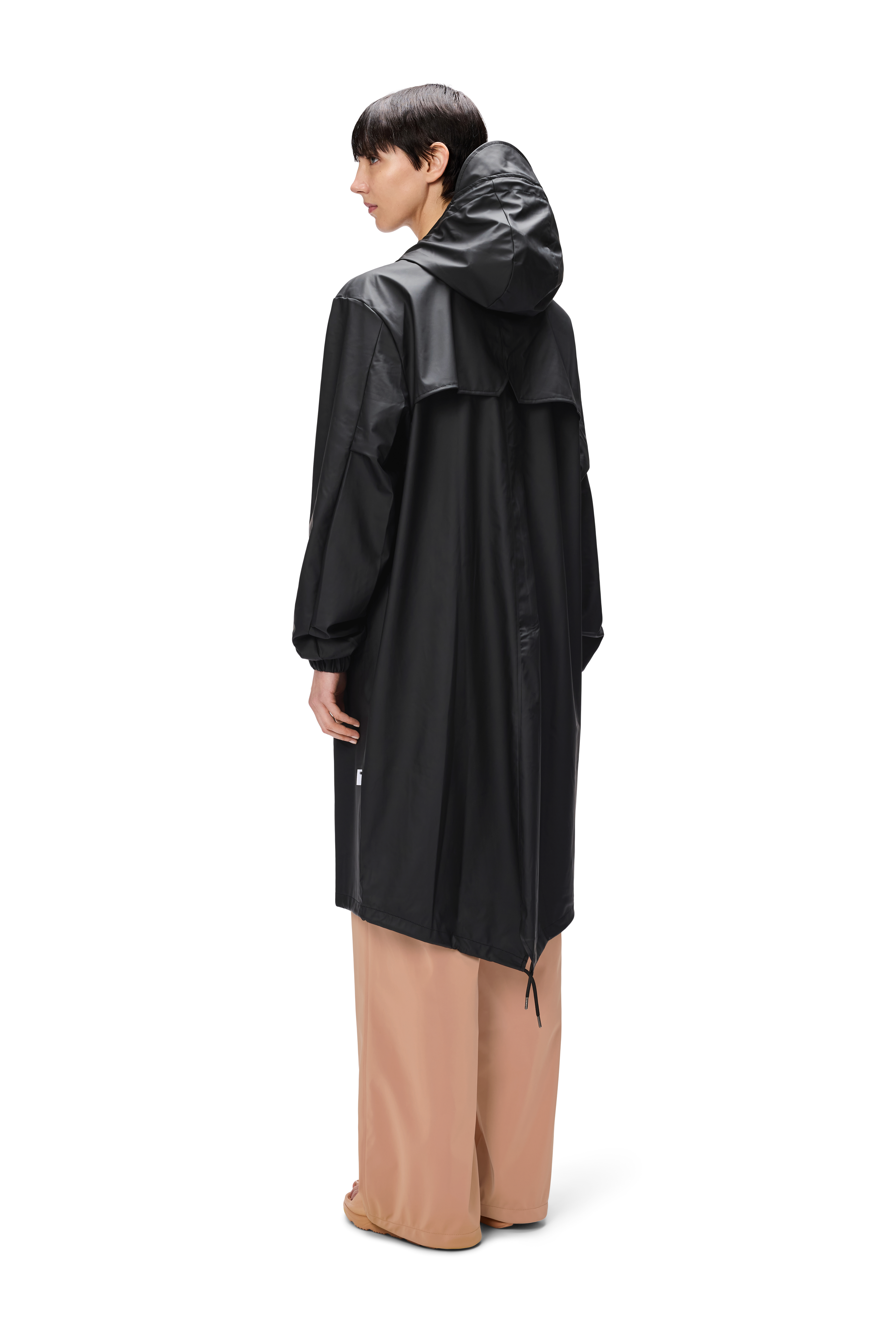 Rains Fishtail Parka Black