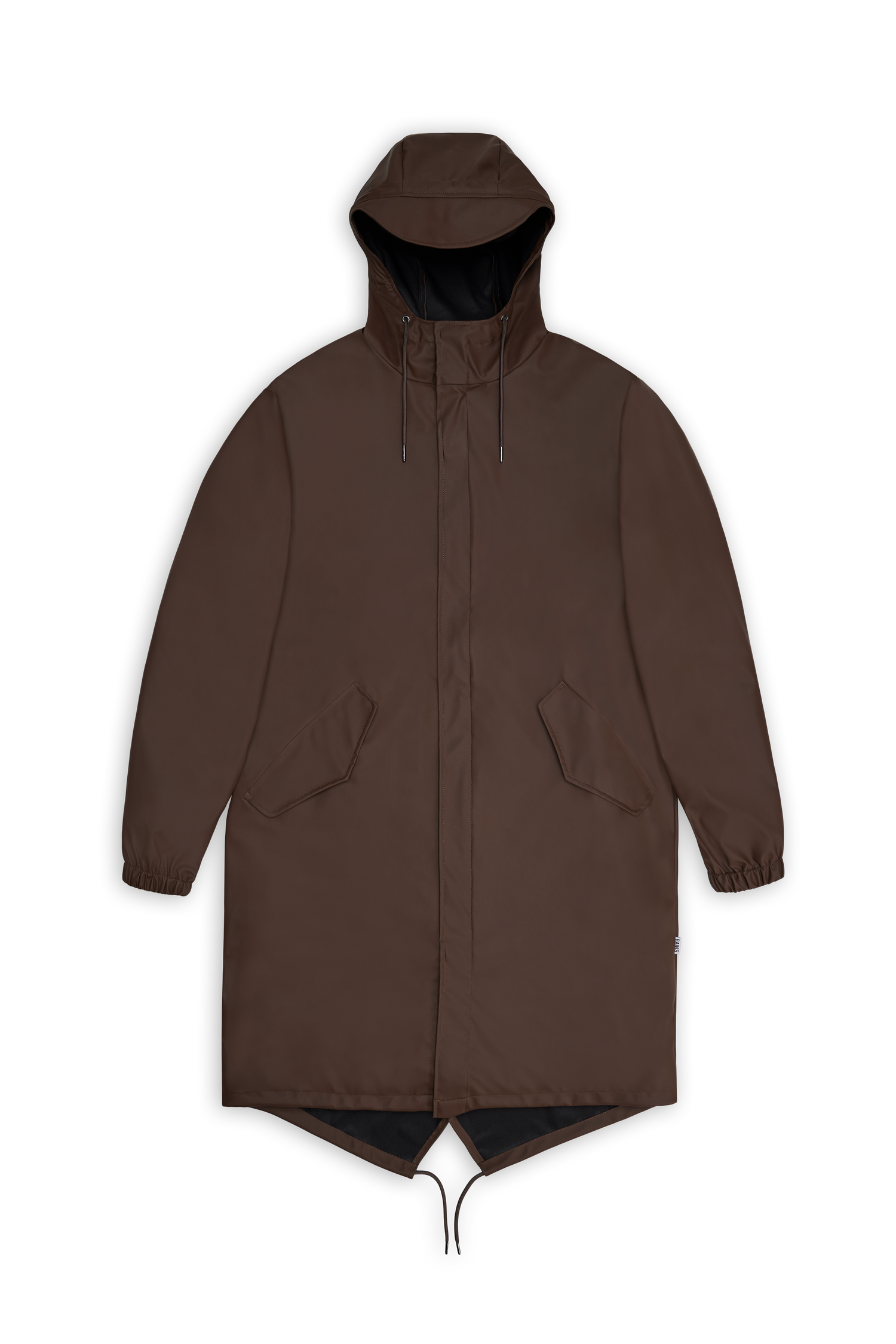 RAINS Fishtail Parka Grün