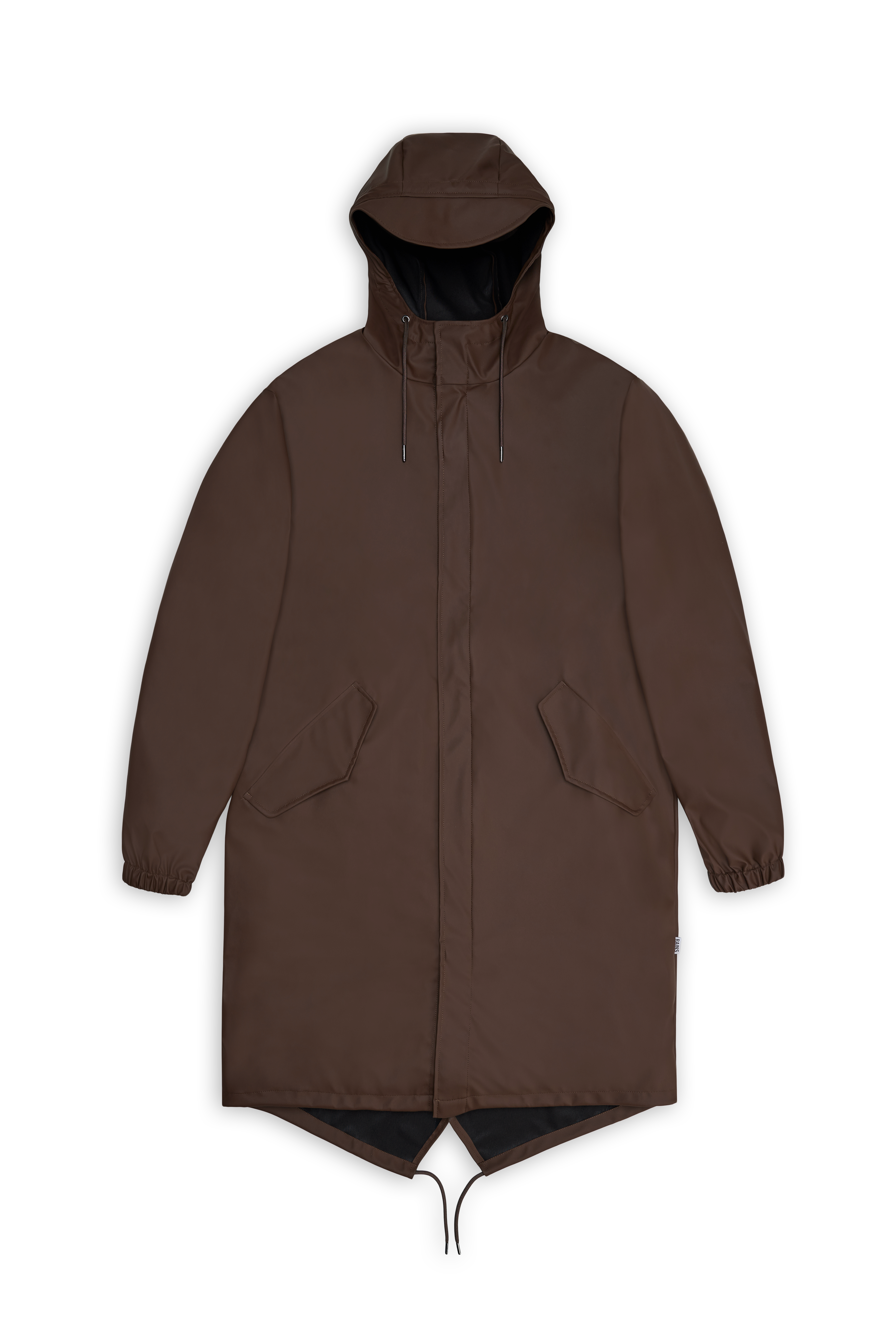 RAINS Fishtail Parka Grün