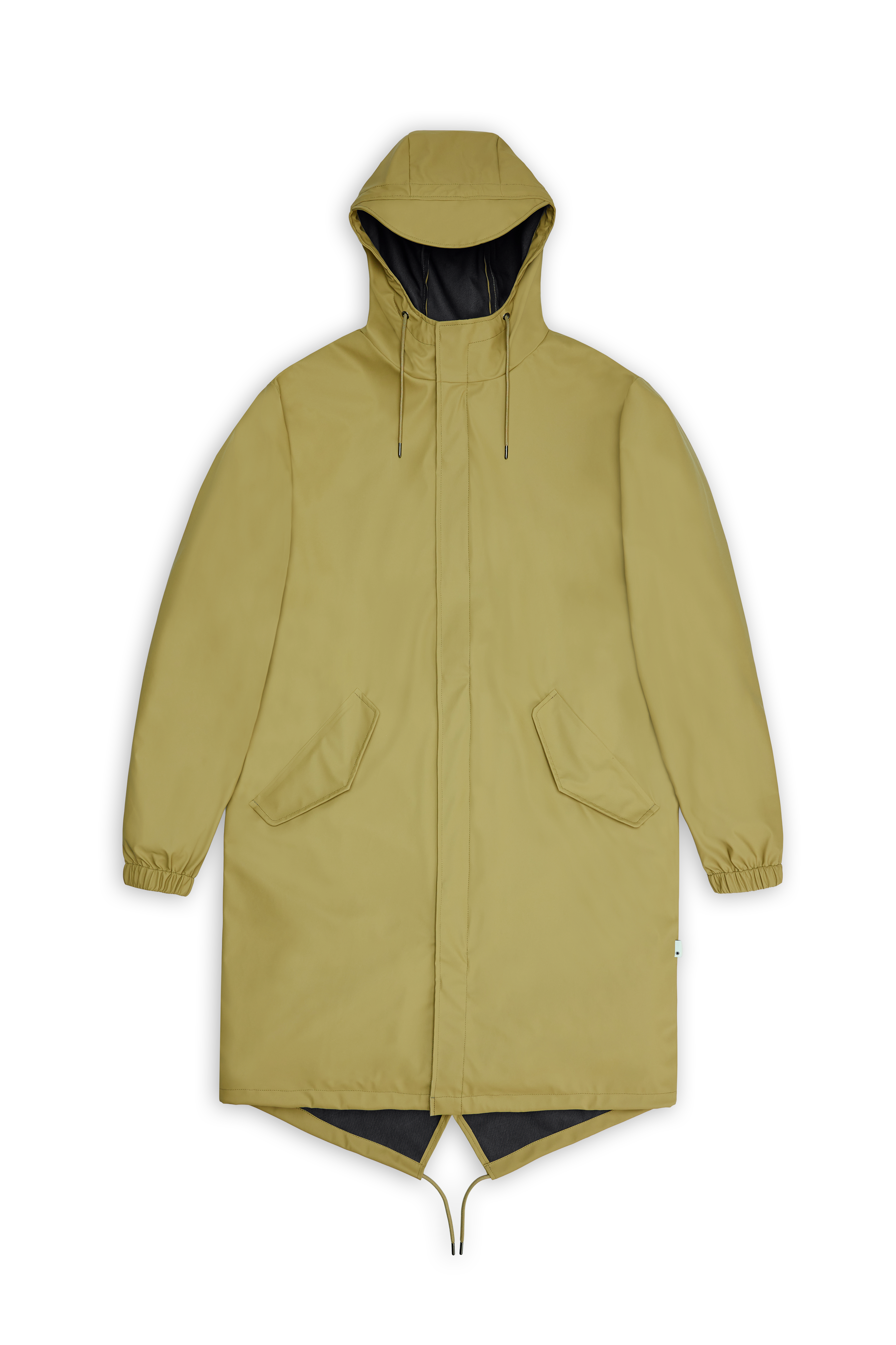 RAINS Fishtail Parka Grün