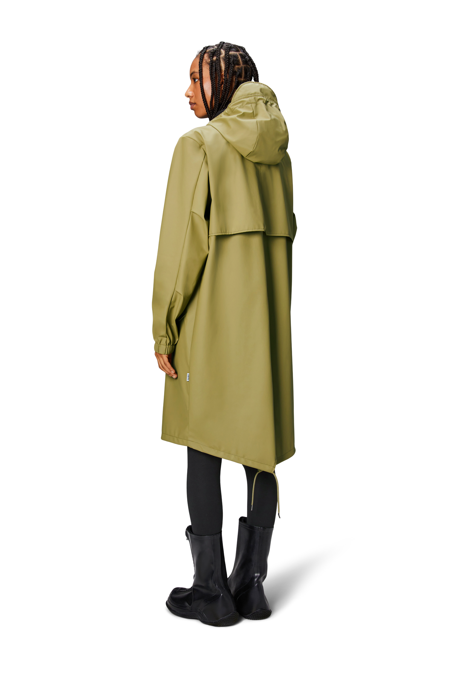 RAINS Fishtail Parka Khaki