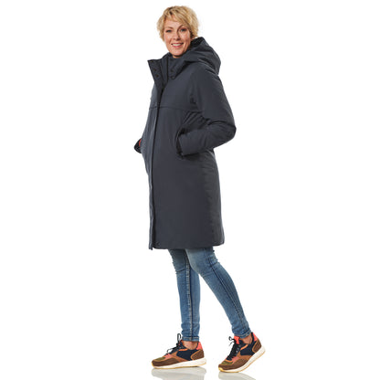 Happy Rainy Days Boston Winterjacke Damen Steelblue