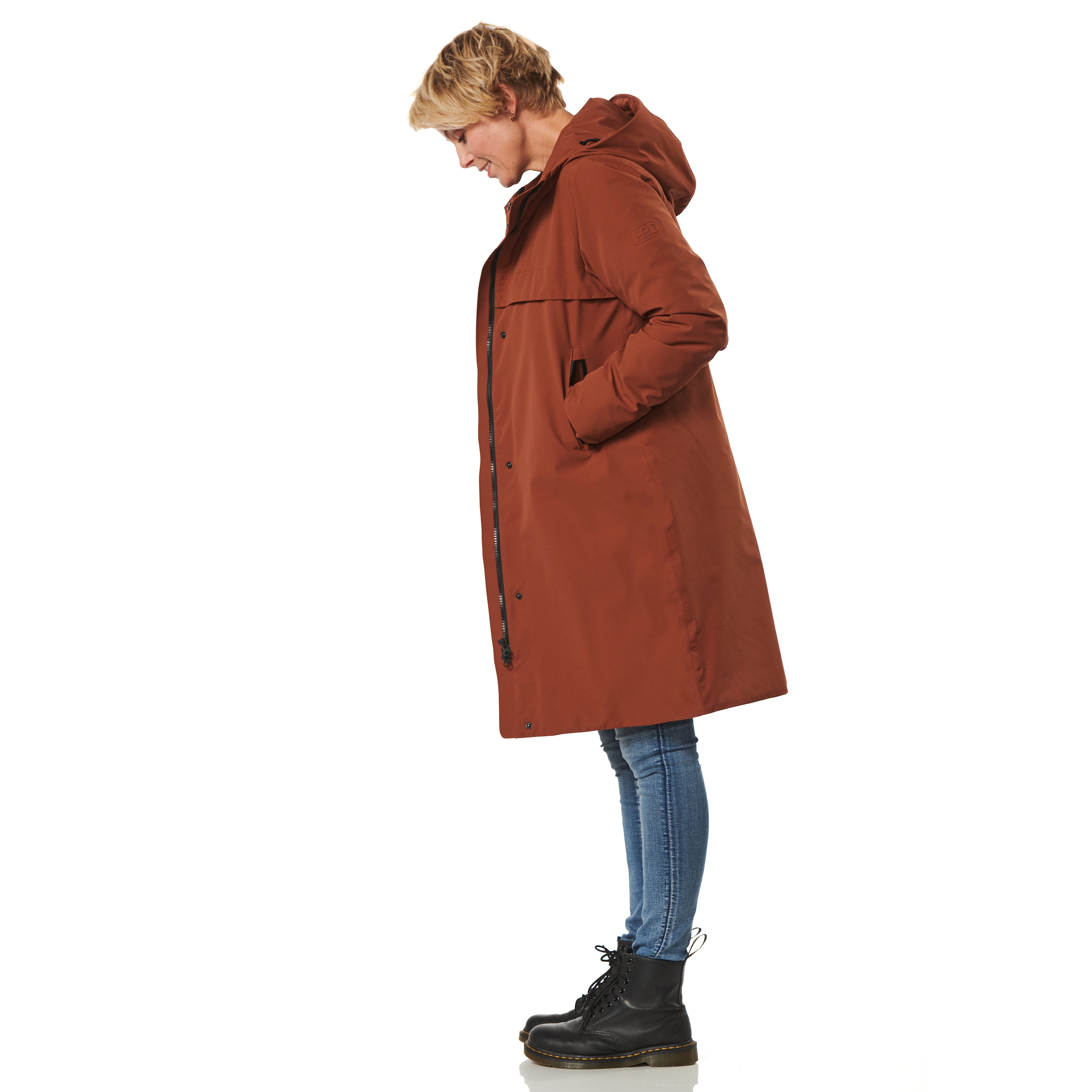 Happy Rainy Days Winterjacke Damen Boston Kangaroo Rust