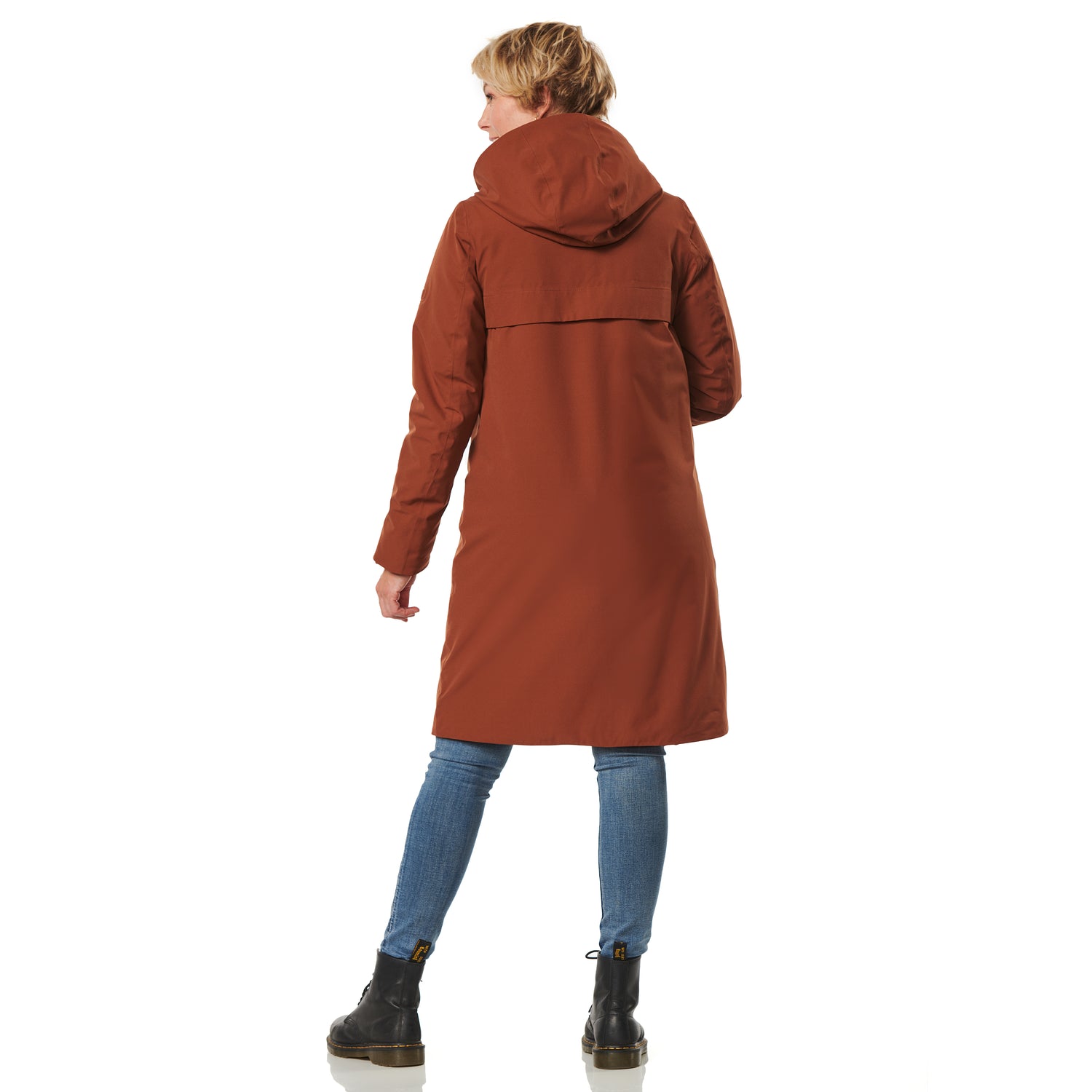 Happy Rainy Days Winterjacke Damen Boston Kangaroo Rust