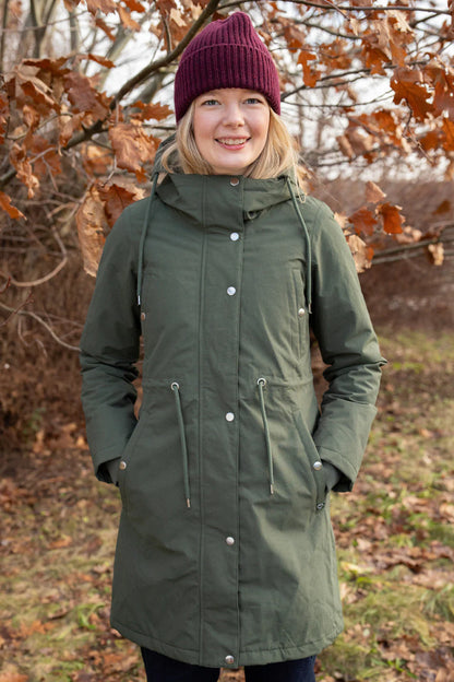 Danefae Winter Regenjas Dames Danenora Dark Amy