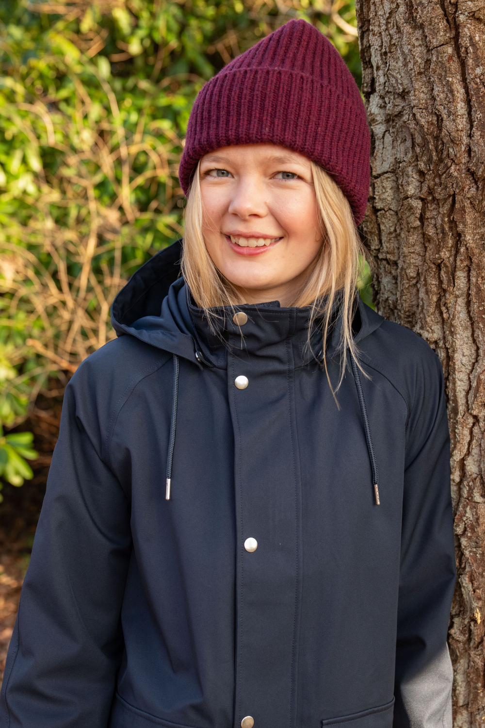 Danefea Danewarm Thoughts Merino Beanie Bordeaux