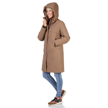 Happy Rainy Days Boston Winterjacke Damen Taupe