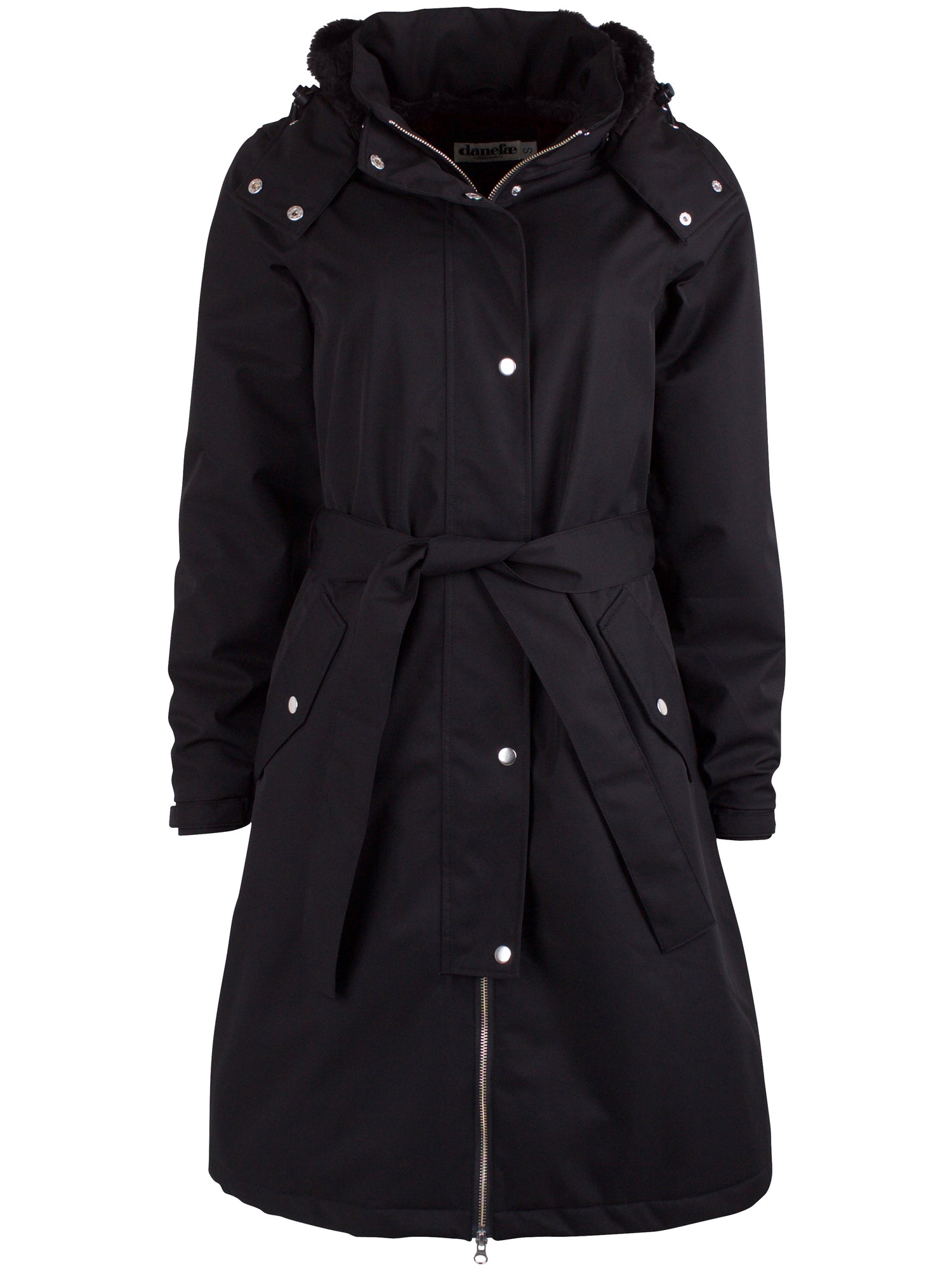 Danefae Winterjacke Damen Bornholm Schwarz