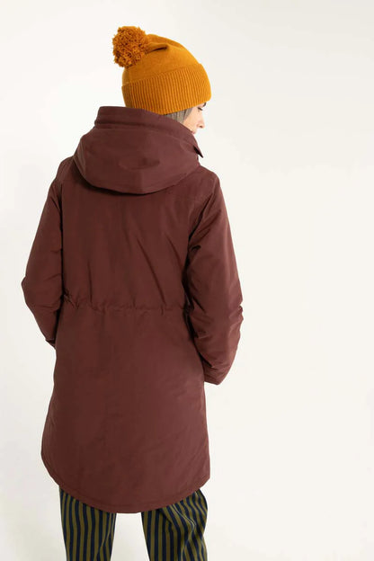 Danefae Winter Regenjas Dames Danenora Deep Bordeaux