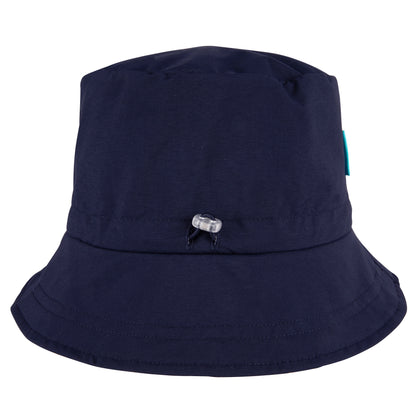 Happy Rainy Days Rain Hat Blue Graphite