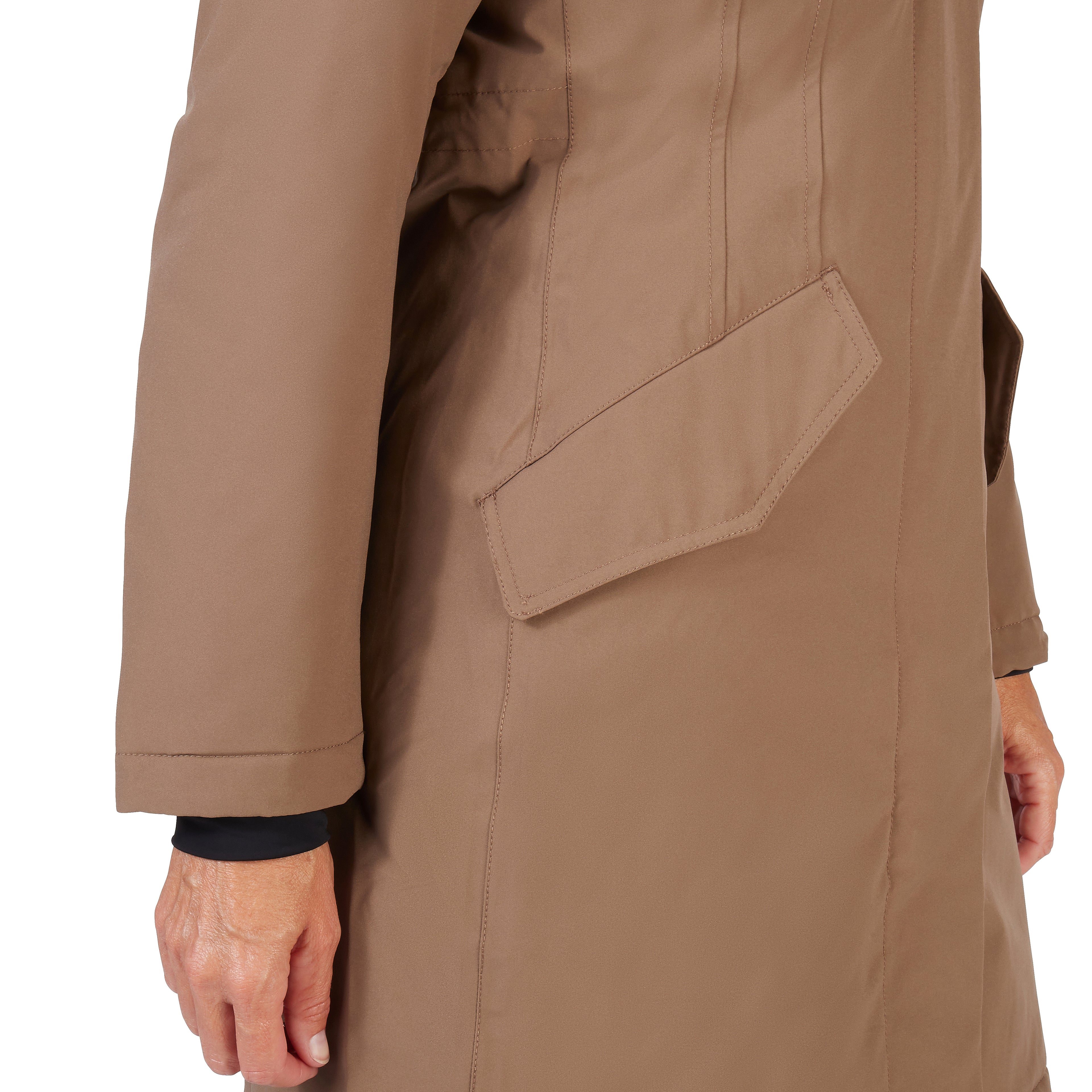 Happy Rainy Days Winterjacke Damen Orlando Taupe 