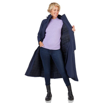 Happy Rainy Days Toronto Winterjacke Marineblau