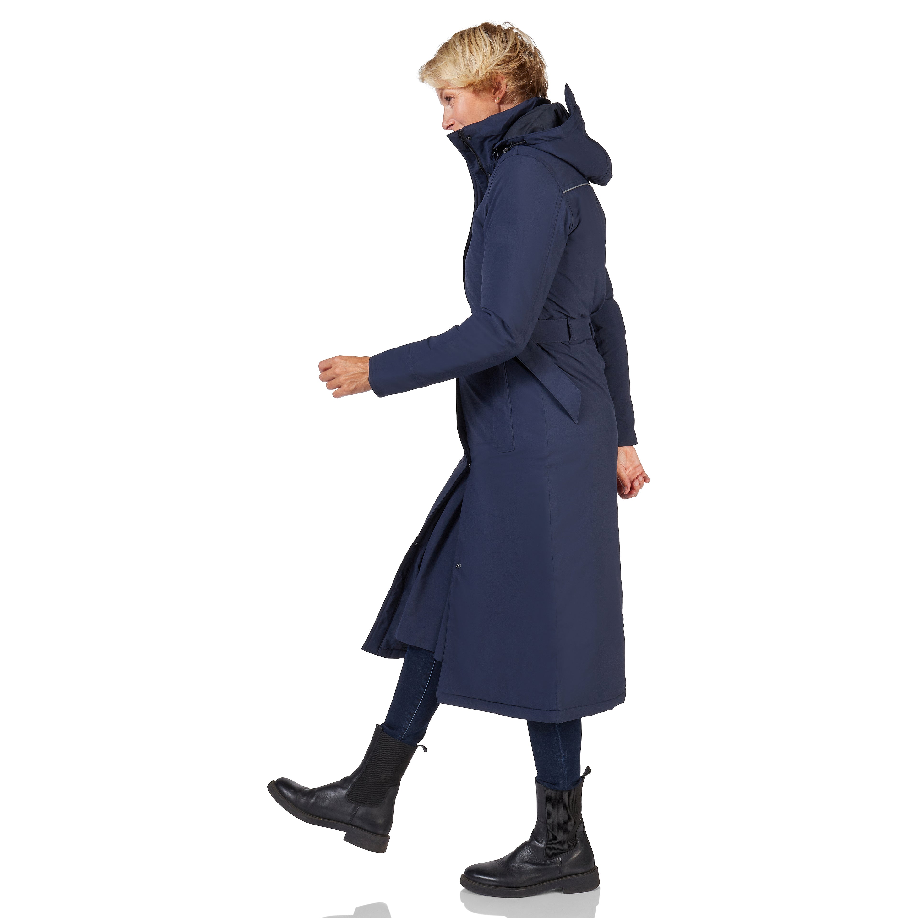 Happy Rainy Days Toronto Winter Jacket Navy