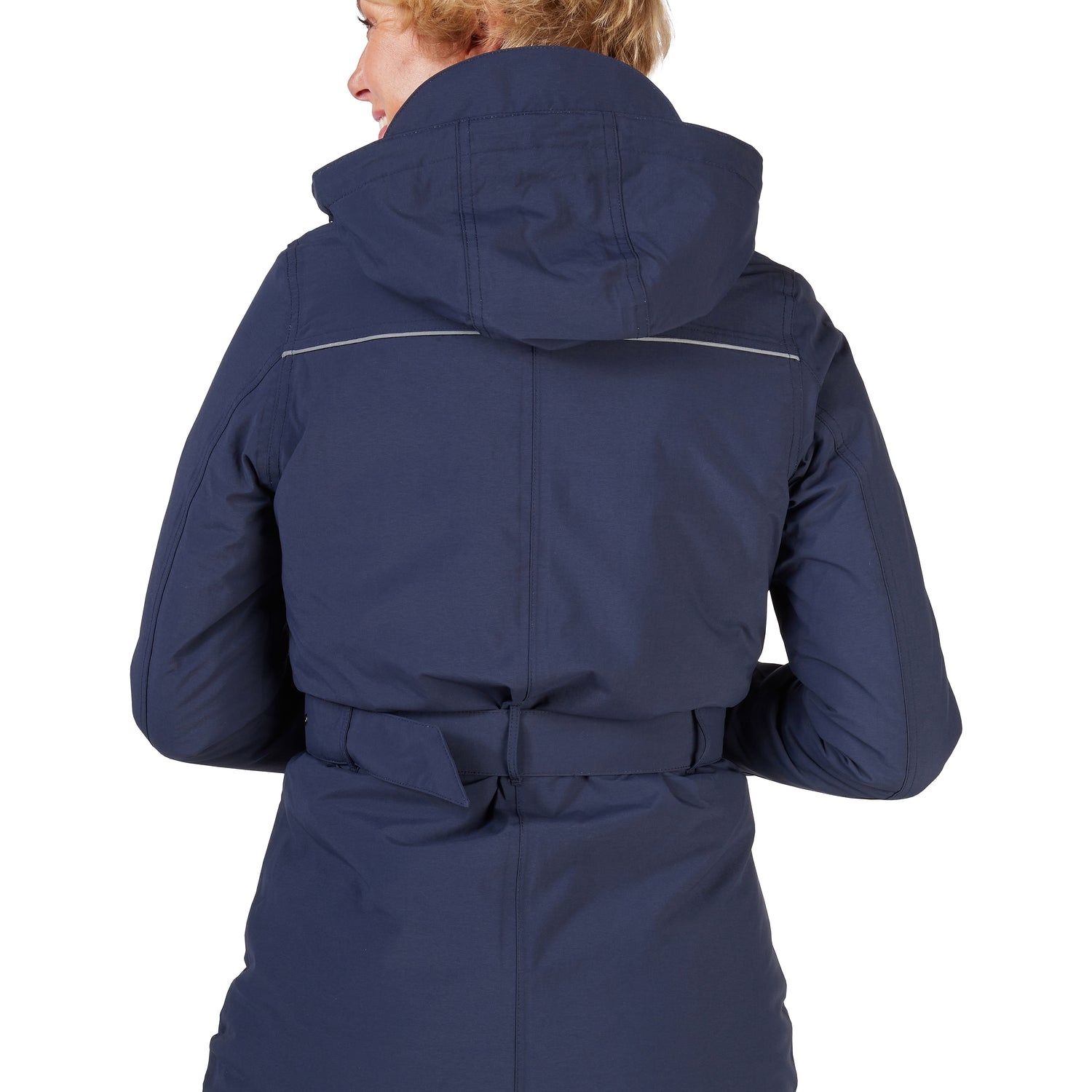 Happy Rainy Days Toronto Winter Jacket Navy