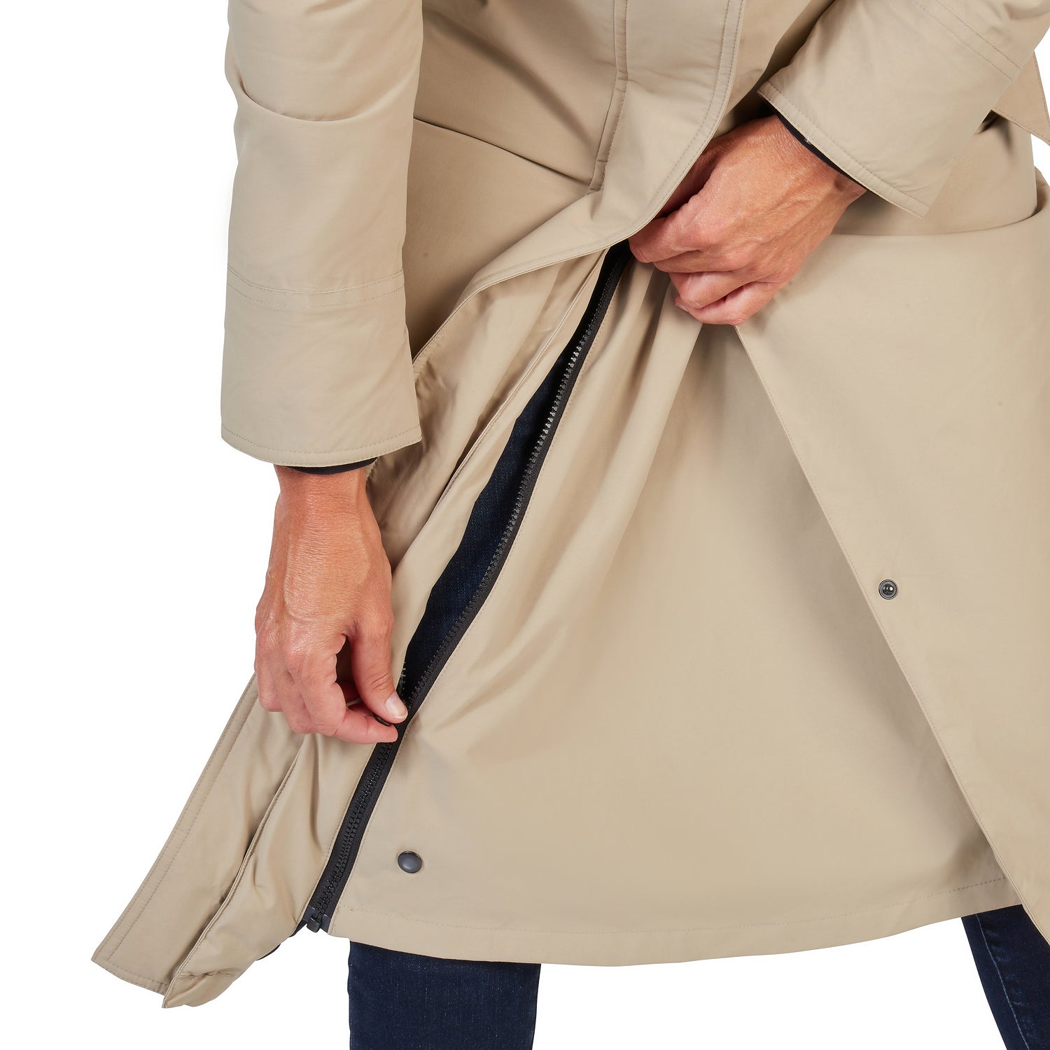 Happy Rainy Days Toronto Winter Jacket Beige