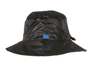 Rainraps Raincap Shiny Black and Plaid