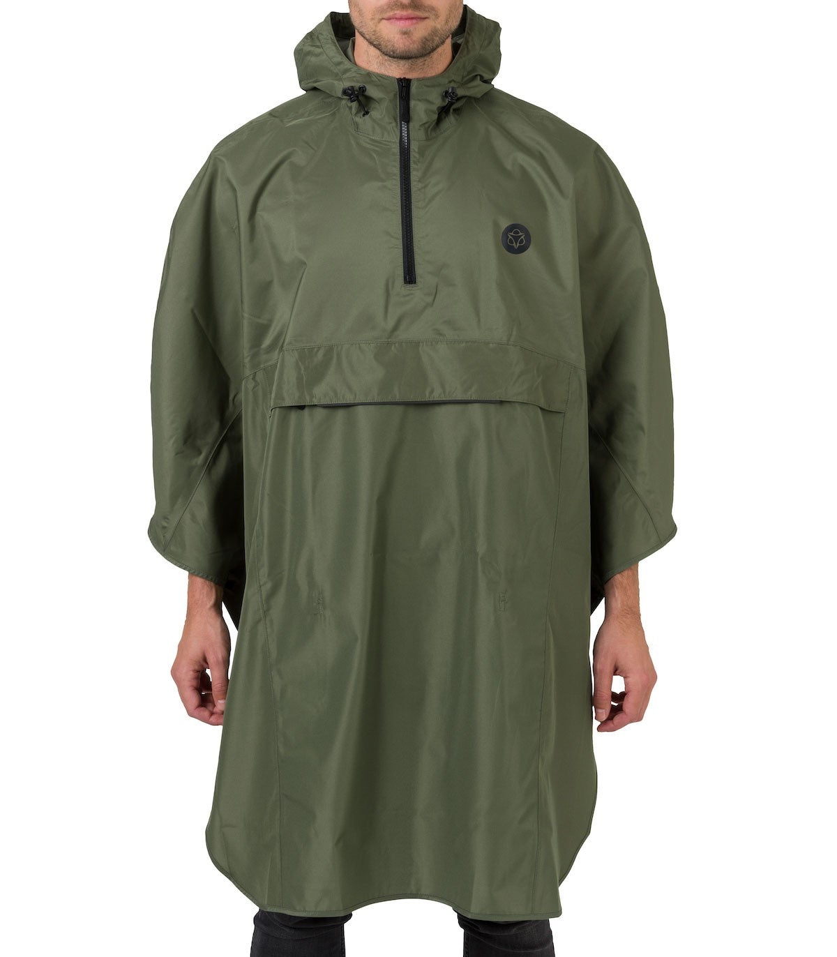 agu-grant-army-groen-regenponcho-fiets