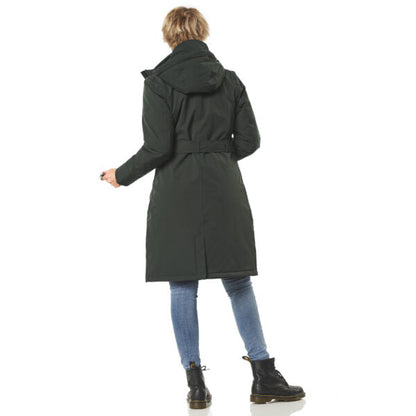 Happy Rainy Days Winterparka Dames Calgary Dark Green