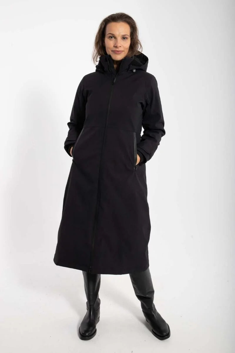 Danefae Premium Winter Regenjas Dames Danesandur Zwart