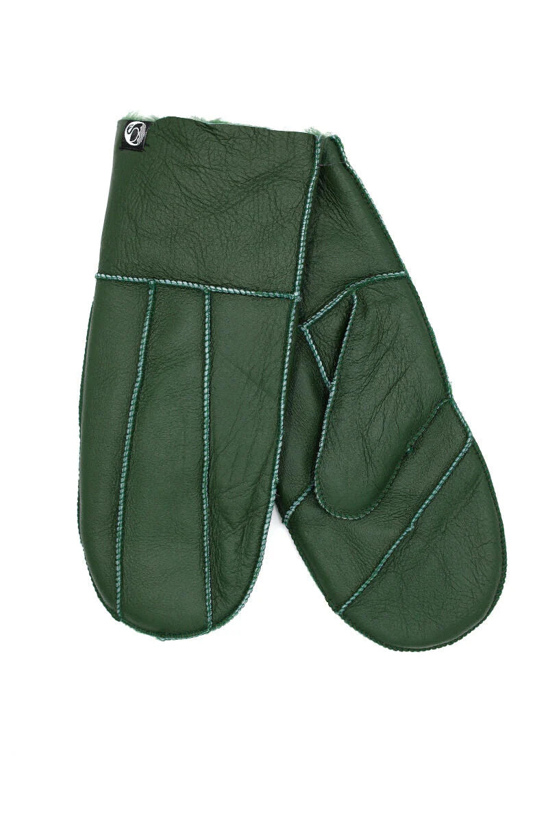 Danefae Sheepskin Napa Gloves Green