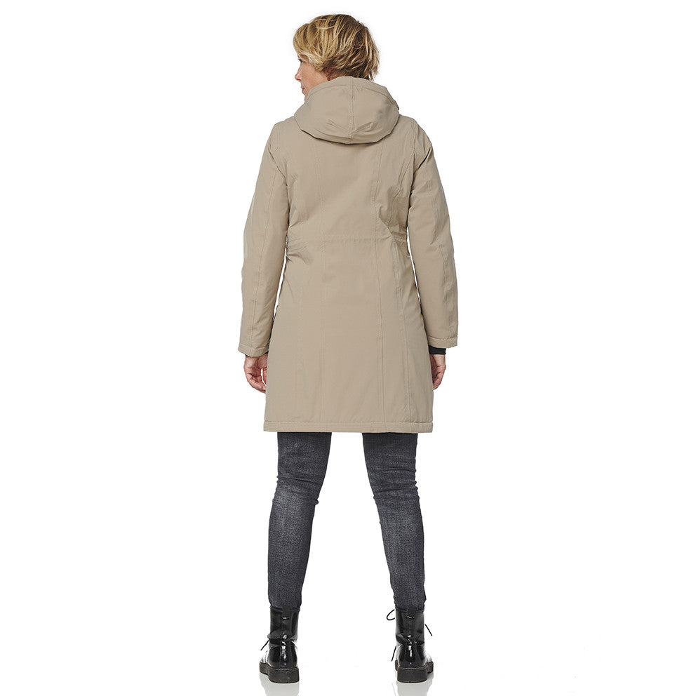 Happy Rainy Days Winterjacke Damen Orlando Beige 