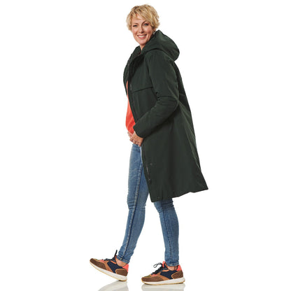 Happy Rainy Days Winterjas Dames Boston Dark Green