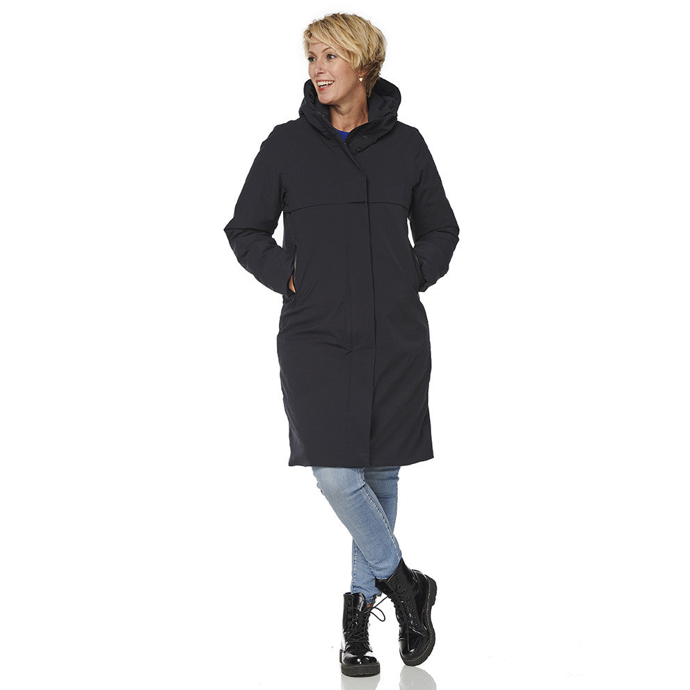 Happy Rainy Days Winterjacke Damen Boston Blue Graphite