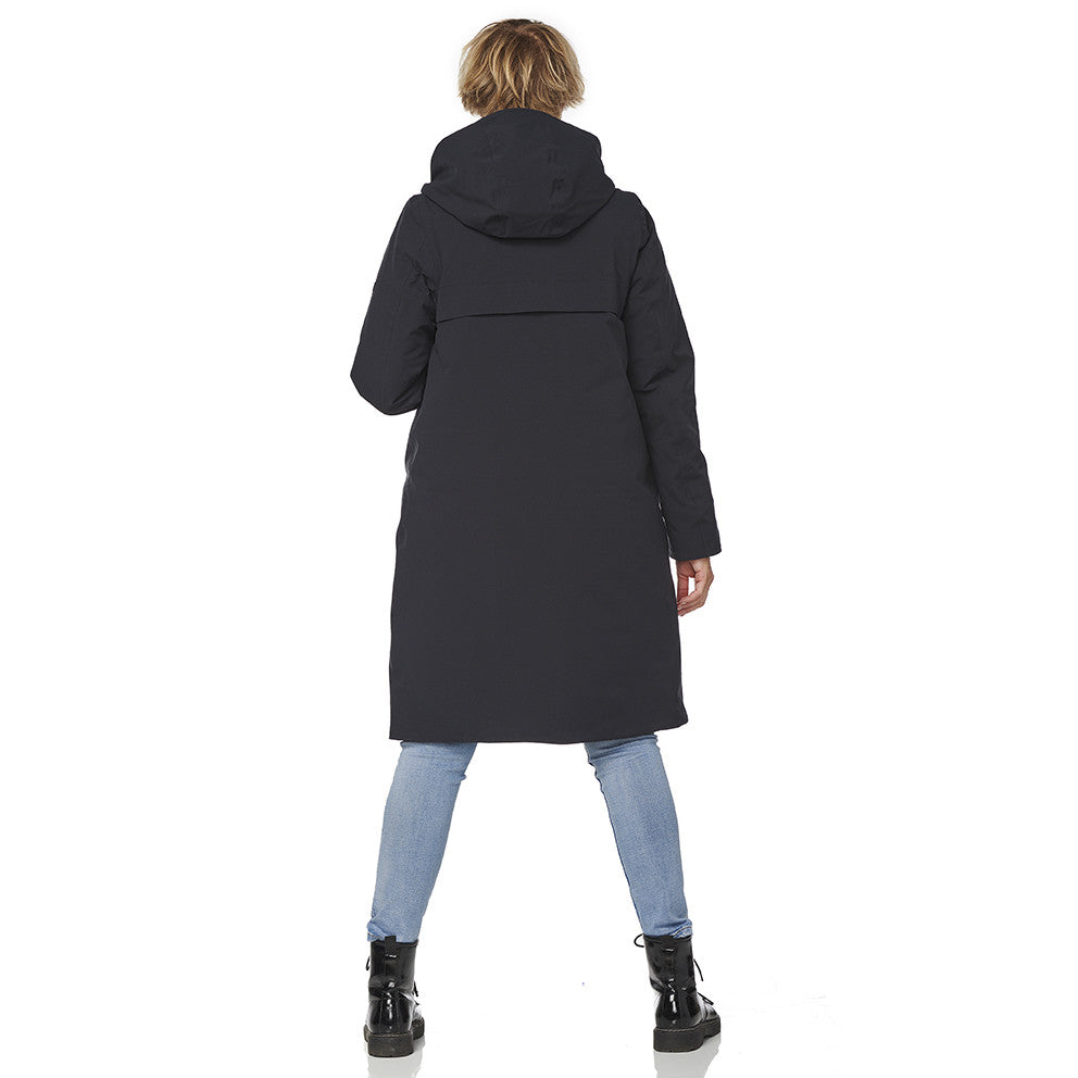 Happy Rainy Days Winterjacke Damen Boston Blue Graphite