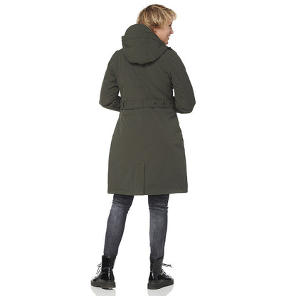 Happy Rainy Days Winterparka Dames Calgary Olive