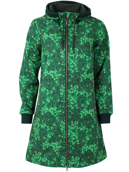 Danefae Softshell Regenjas Danejane Dames Green Berrygood