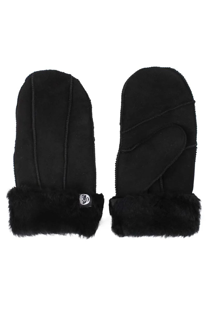 Danefae Sheepskin Gloves Black