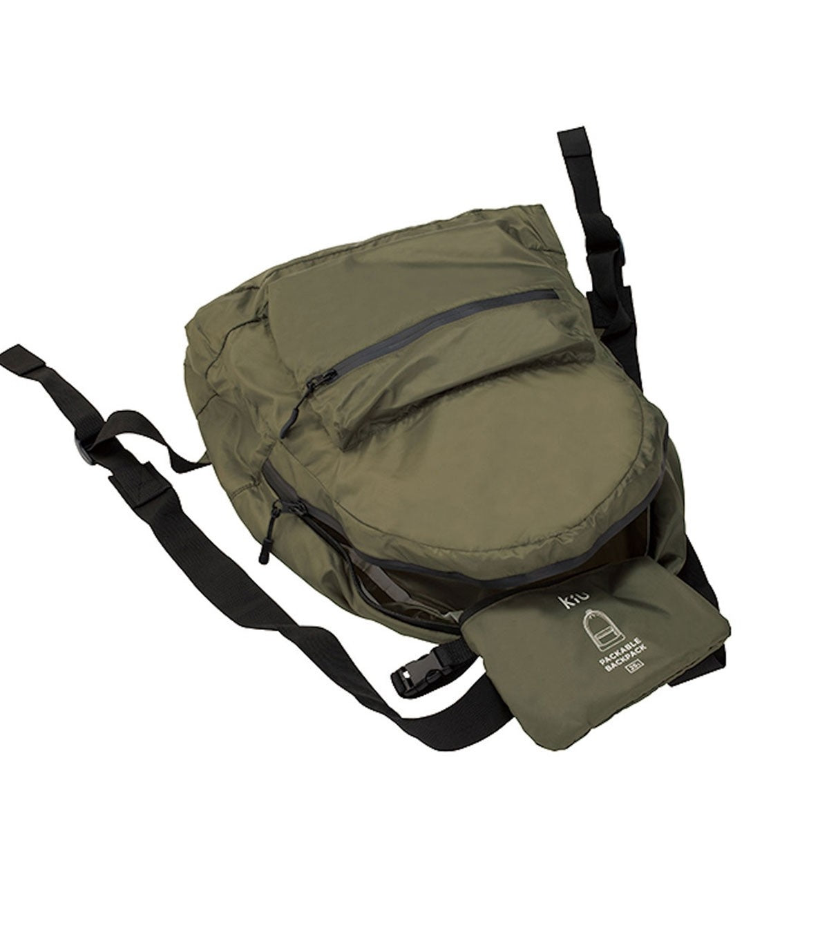 kiu-packable-backpack-zipper-army