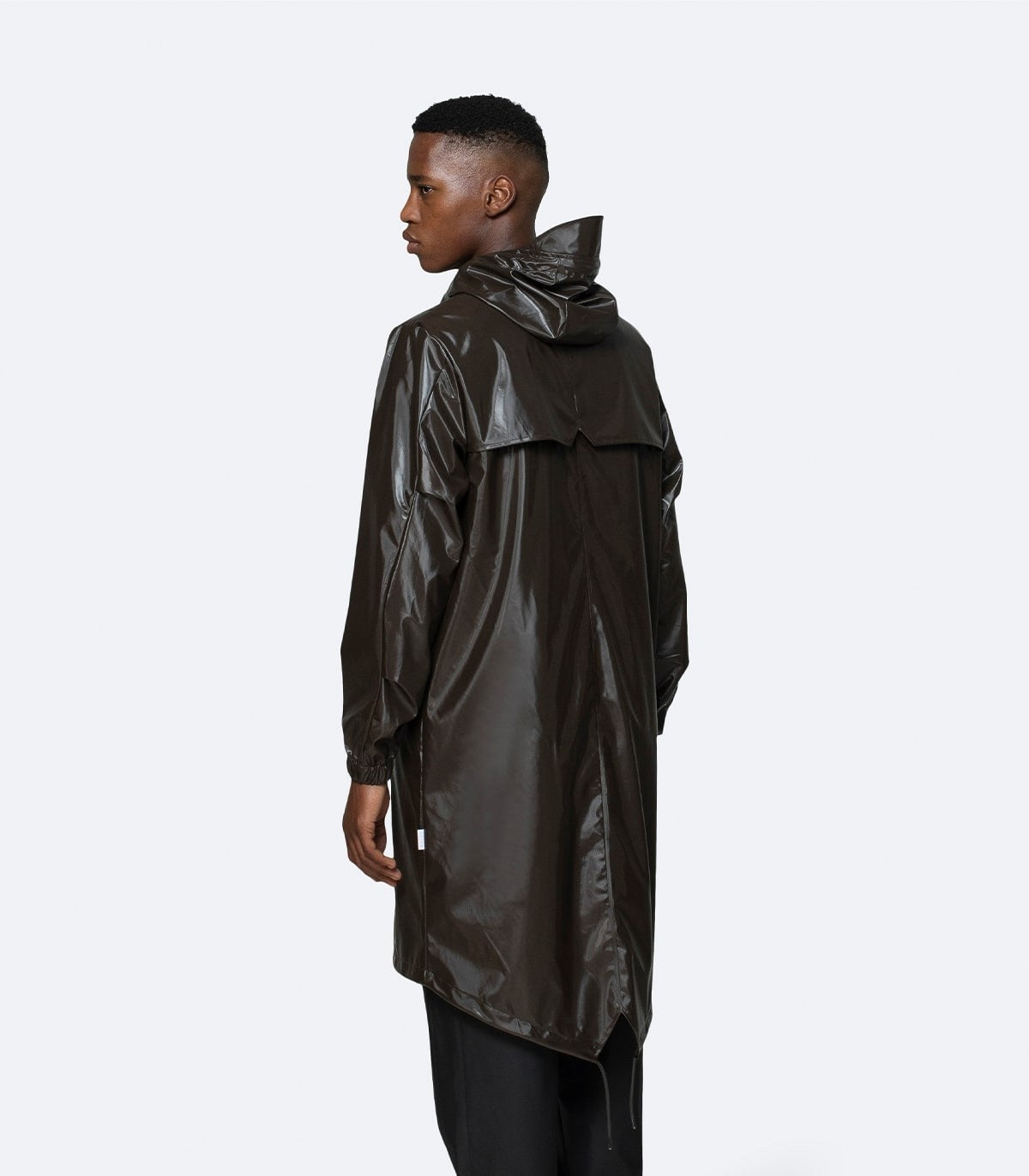 rains-fishtail-parka-shiny-brown