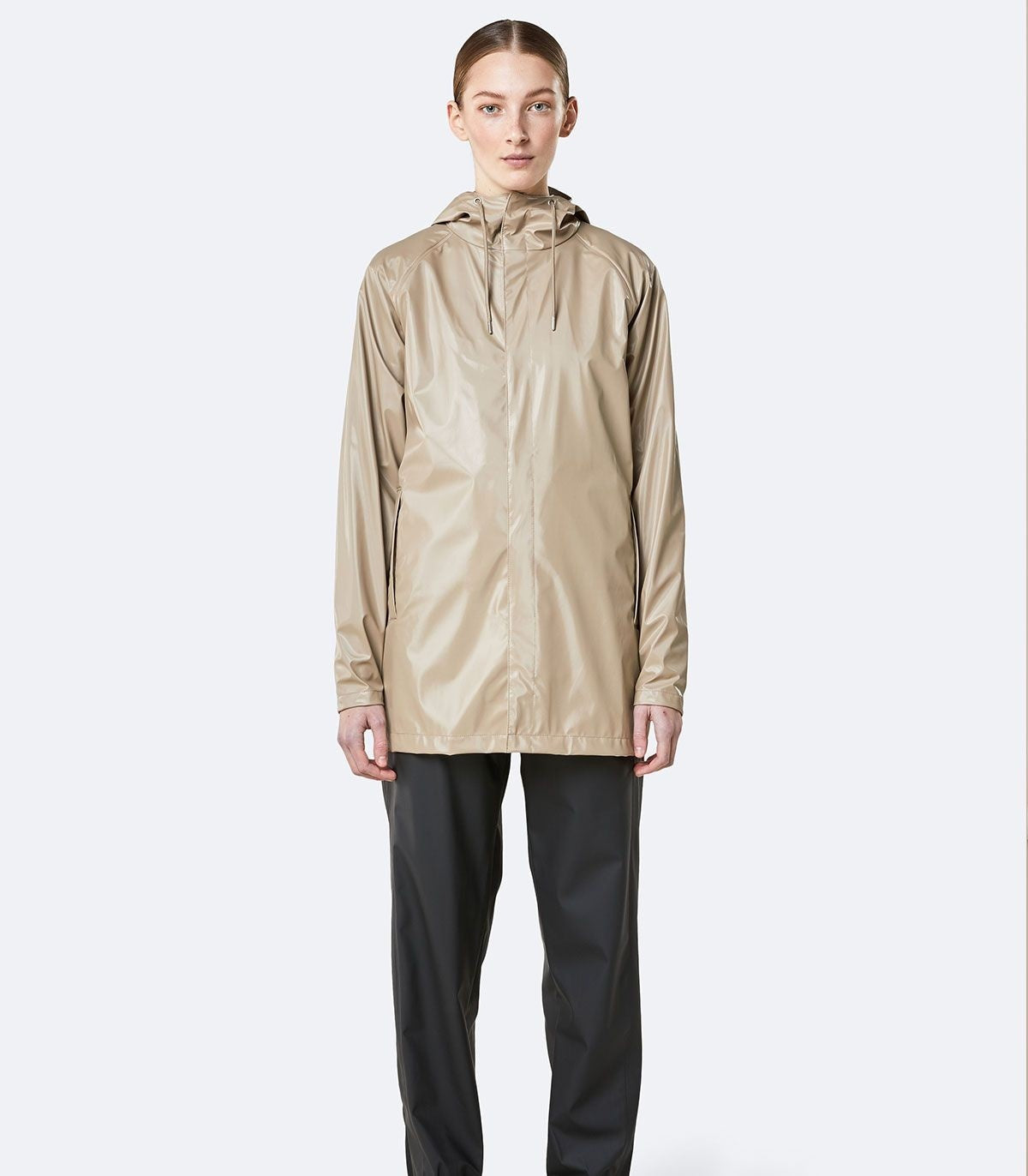 rains-short-coat-shinybeige