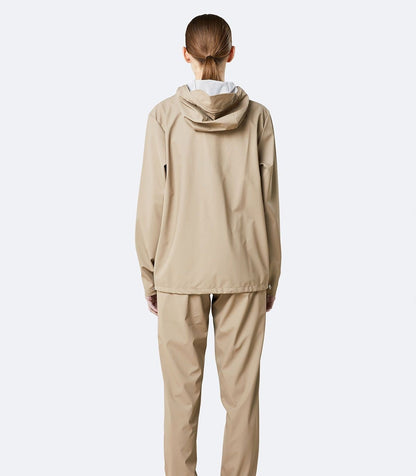 rains-short-hooded-coat-beige