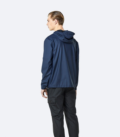 rains-short-hooded-coat-blauw