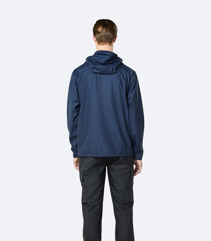 rains-short-hooded-coat-blauw